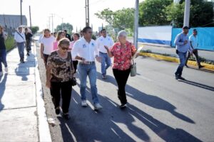 Entregó Roberto Sosa construcción de drenaje pluvial en colonia Pirámides