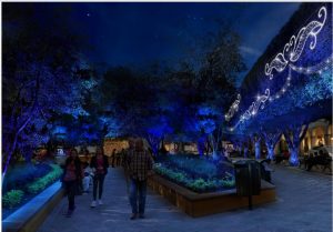 QUERÉTARO SE ILUMINA: ASÍ SE VERÁN LAS CALLES PARA LAS CELEBRACIONES DECEMBRINAS
