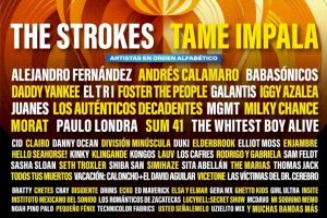 THE STROKES, TAME IMPALA Y HASTA ALEJANDRO FERNANDEZ… ESTE ES EL CARTEL DEL PA’L NORTE 2020